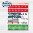 Playful Winter Kit | Hobonichi Cousin Monthly Planner Kit Stickers | Jingle | KIT-418-Y