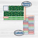 Playful Winter Kit | Hobonichi Cousin Monthly Planner Kit Stickers | Jingle | KIT-418-Y