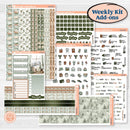 Classic Christmas Reading Kit | Weekly Add-On Planner Kit Stickers | All Aglow | KIT-419-B