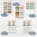 Classic Christmas Reading Kit | Weekly Add-On Labels Planner Kit Stickers | All Aglow | KIT-419-C