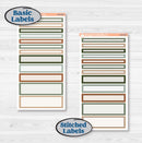 Classic Christmas Reading Kit | 7x9 Compact Vertical Planner Kit Stickers | All Aglow | KIT-419-H