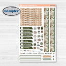 Classic Christmas Reading Kit | 7x9 Compact Vertical Planner Kit Stickers | All Aglow | KIT-419-H