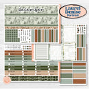 Classic Christmas Reading Kit | Laurel Denise Portrait Planner Kit Stickers | All Aglow | KIT-419-R