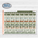 Classic Christmas Reading Kit | Laurel Denise Pop-Up Planner Kit Stickers | All Aglow | KIT-419-RA