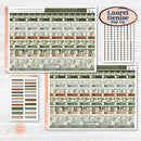 Classic Christmas Reading Kit | Laurel Denise Pop-Up Planner Kit Stickers | All Aglow | KIT-419-RA