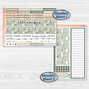 Classic Christmas Reading Kit | 8.5x11 Plum Monthly & Dashboard Planner Kit Stickers | All Aglow | KIT-419-U