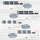 Cheerful Holiday Christmas Kit | Weekly Sticker Kit for Vertical Planners like Erin Condren | Very Merry | KIT-420-A