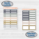 Cheerful Holiday Christmas Kit | Weekly Add-On Labels Planner Kit Stickers | Very Merry | KIT-420-C