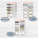 Cheerful Holiday Christmas Kit | Weekly Add-On Labels Planner Kit Stickers | Very Merry | KIT-420-C