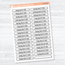2026 Dates of the Month Labels | F18 Planner Stickers | B-327 to B-332