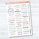 US Holidays F18 Font | Mini Planner Stickers Fits Hobonichi Cousin | S-203