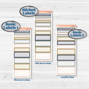 Cheerful Holiday Christmas Kit | A5 Daily Duo Planner Kit Stickers | Very Merry | KIT-420-L