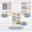 Cheerful Holiday Christmas Kit | 7x9 Erin Condren Daily Duo Planner Kit Stickers | Very Merry | KIT-420-M