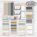 Cheerful Holiday Christmas Kit | A5 Plum Daily Planner Kit Stickers | Very Merry | KIT-420-N