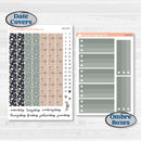 Cheerful Holiday Christmas Kit | 7x9 Plum Daily Planner Kit Stickers | Very Merry | KIT-420-P