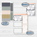 Cheerful Holiday Christmas Kit | 7x9 Plum Daily Planner Kit Stickers | Very Merry | KIT-420-P