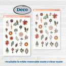 Vintage Christmas Kit | Weekly Sticker Kit for Vertical Planners like Erin Condren | Holiday Nostalgia | KIT-421-A