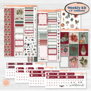 Vintage Christmas Kit | Weekly Sticker Kit for Vertical Planners like Erin Condren | Holiday Nostalgia | KIT-421-A