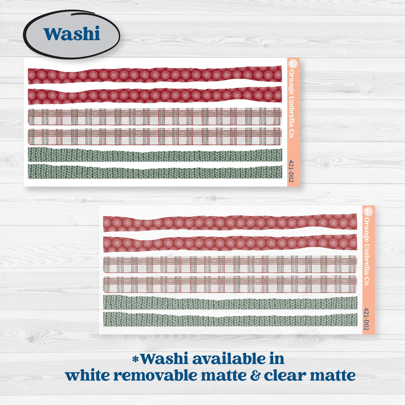 Vintage Christmas Kit | Journaling Kit Planner Stickers | Holiday Nostalgia | KIT-421-D
