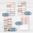 Vintage Christmas Kit | Hobonichi Cousin Weekly & Daily Planner Kit Stickers | Holiday Nostalgia | KIT-421-E