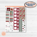 Vintage Christmas Kit | Hobonichi Weeks Weekly Planner Kit Stickers | Holiday Nostalgia | KIT-421-F