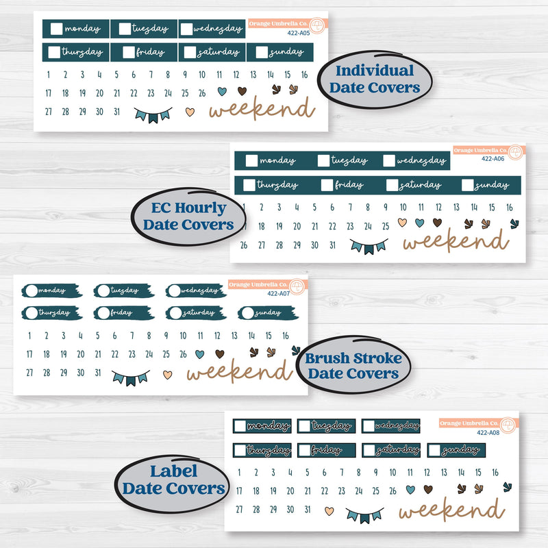 Whimsical Winter Kit | Weekly Sticker Kit for Vertical Planners like Erin Condren | Sugarplum | KIT-422-A