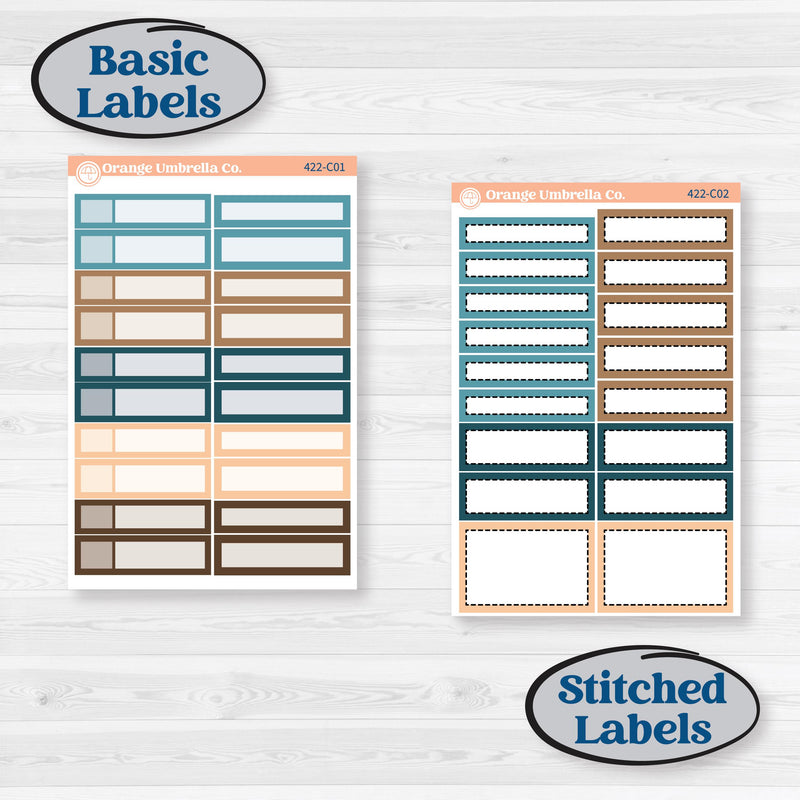 Whimsical Winter Kit | Weekly Add-On Labels Planner Kit Stickers | Sugarplum | KIT-422-C