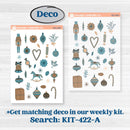 Whimsical Winter Kit | Freestyle Kit Any Planner Kit Stickers | Sugarplum | KIT-422-K