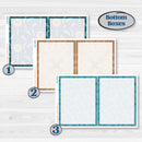 Whimsical Winter Kit | 7x9 Erin Condren Daily Duo Planner Kit Stickers | Sugarplum | KIT-422-M