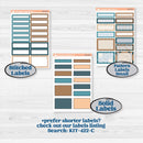 Whimsical Winter Kit | 7x9 Erin Condren Daily Duo Planner Kit Stickers | Sugarplum | KIT-422-M