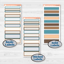 Whimsical Winter Kit | 7x9 Plum Daily Planner Kit Stickers | Sugarplum | KIT-422-P