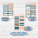 Whimsical Winter Kit | 7x9 Plum Daily Planner Kit Stickers | Sugarplum | KIT-422-P