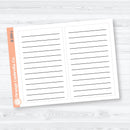 Daily Duo A5 Bottom Box Covers Planner Stickers | B-309