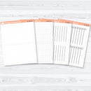 Daily Duo A5 Bottom Box Covers Planner Stickers | B-309