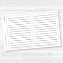 Daily Duo 7x9 Bottom Box Covers Planner Stickers | B-310