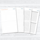 Daily Duo 7x9 Bottom Box Covers Planner Stickers | B-310