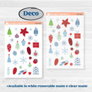 Playful Winter Kit | Weekly Sticker Kit for Vertical Planners like Erin Condren | Jingle | KIT-418-A