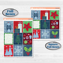 Playful Winter Kit | Weekly Sticker Kit for Vertical Planners like Erin Condren | Jingle | KIT-418-A