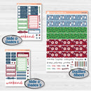 Playful Winter Kit | Hobonichi Cousin Weekly & Daily Planner Kit Stickers | Jingle | KIT-418-E