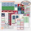 Playful Winter Kit | Hobonichi Cousin Weekly & Daily Planner Kit Stickers | Jingle | KIT-418-E