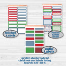 Playful Winter Kit | A5 Daily Duo Planner Kit Stickers | Jingle | KIT-418-L