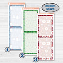 Playful Winter Kit | A5 Daily Duo Planner Kit Stickers | Jingle | KIT-418-L