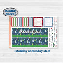 Playful Winter Kit | Laurel Denise Softbound Monthly Planner Sticker Kit | Vertical & Horizontal | Jingle | KIT-418-QA