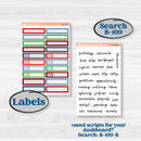 Playful Winter Kit | 7x9 Plum Monthly & Dashboard Planner Kit Stickers | Jingle | KIT-418-T