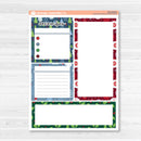 Playful Winter Kit | 7x9 Erin Condren Life Planner Monthly Dashboard Sticker Kit | 2025-2026 Planners | Jingle | KIT-418-WA