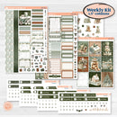 Classic Christmas Reading Kit | Weekly Sticker Kit for Vertical Planners like Erin Condren | All Aglow | KIT-419-A