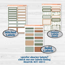 Classic Christmas Reading Kit | A5 Daily Duo Planner Kit Stickers | All Aglow | KIT-419-L