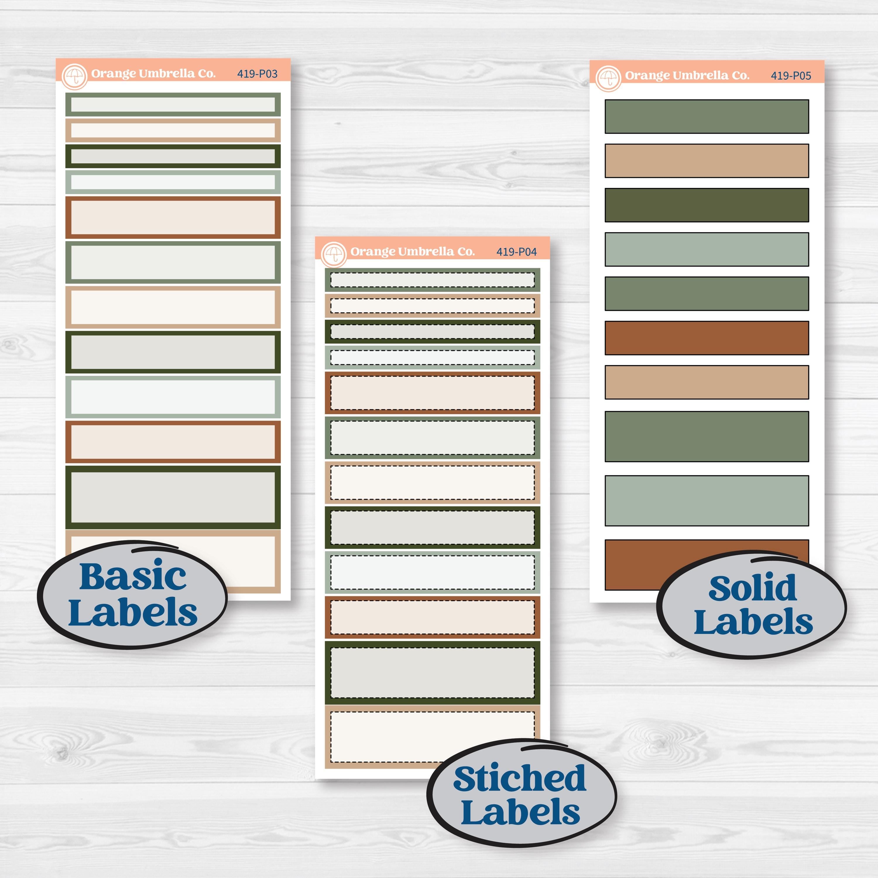 Classic Christmas Reading Kit | 7x9 Plum Daily Planner Kit Stickers | All Aglow | KIT-419-P