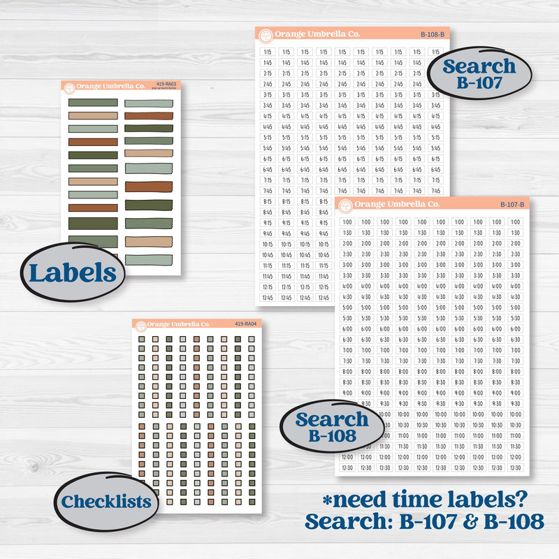 Classic Christmas Reading Kit | Laurel Denise Pop-Up Planner Kit Stickers | All Aglow | KIT-419-RA