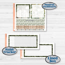 Classic Christmas Reading Kit | A5 Plum Monthly & Dashboard Planner Kit Stickers | All Aglow | KIT-419-S